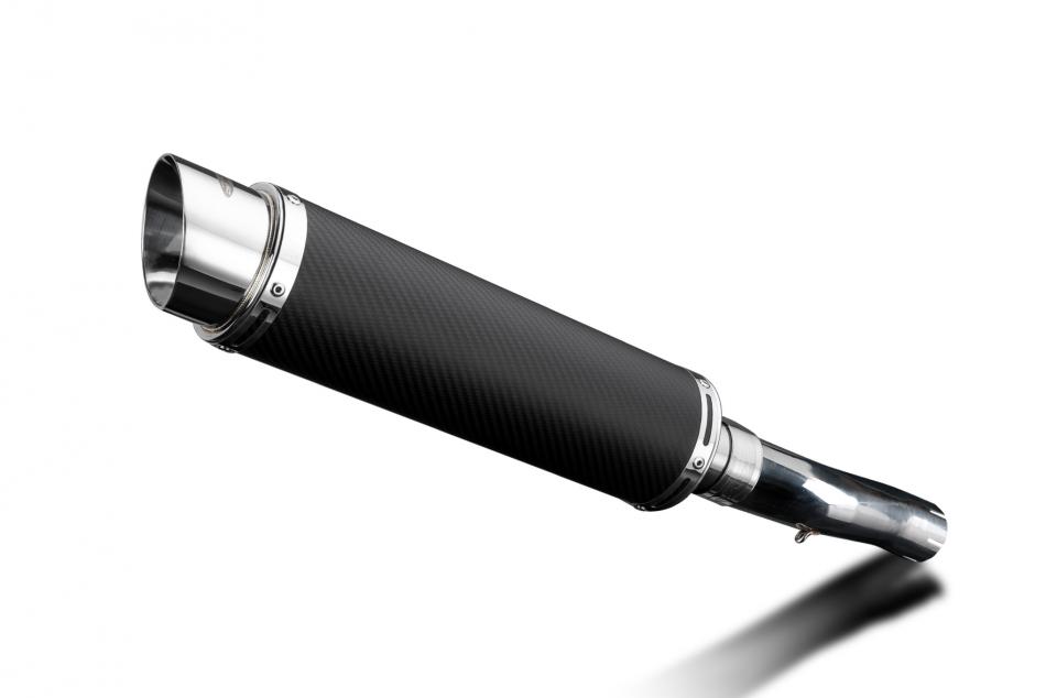HONDA CBR600F ABS 11-13 Echappement BAS Silencieux 350mm Rond Carbone