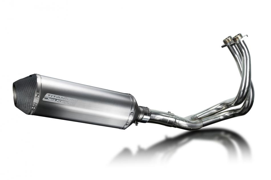 Kawasaki KLE650 Versys 15-21 Echappement Complet Silencieux 343mm X-Ovale Titane