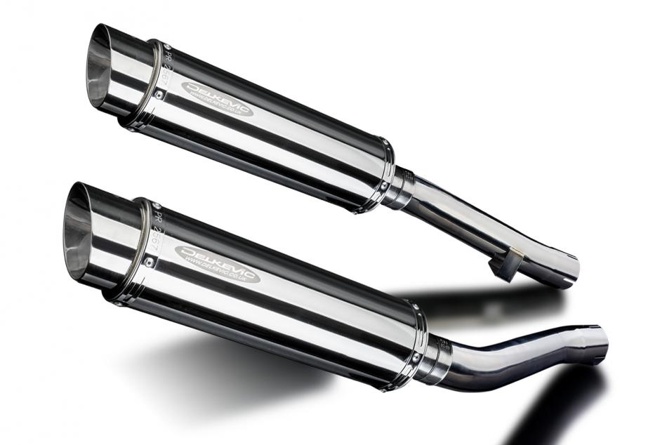 YAMAHA XJR1200 1995-1998 Echappement Silencieux 350mm Rond Inox