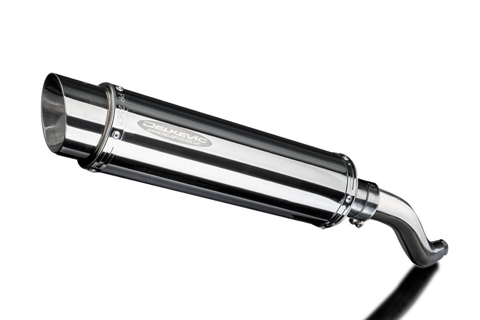 KAWASAKI Z750 2007-2012 Echappement Silencieux 350mm Rond Inox