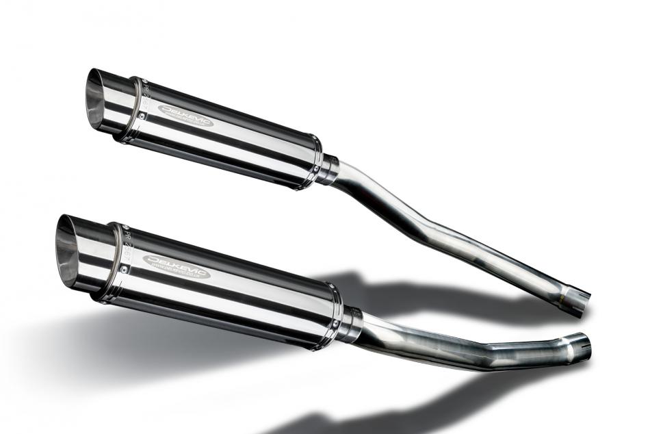 KAWASAKI ZZR1400 NINJA 2008-2011 Echappement Silencieux 350mm Rond Inox