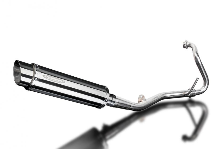 YAMAHA YZF-R125 2008-2013 Echappement Complet DECAT Silencieux 350mm Rond Inox