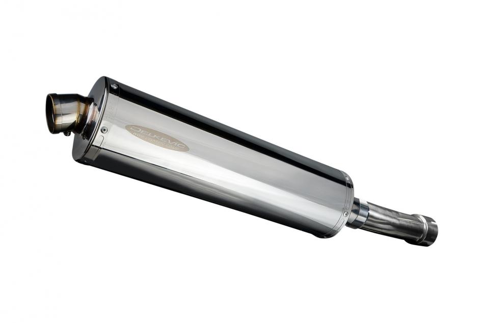 SUZUKI GSXR600 SRAD 1996-2000 Echappement Silencieux 450mm Ovale Inox