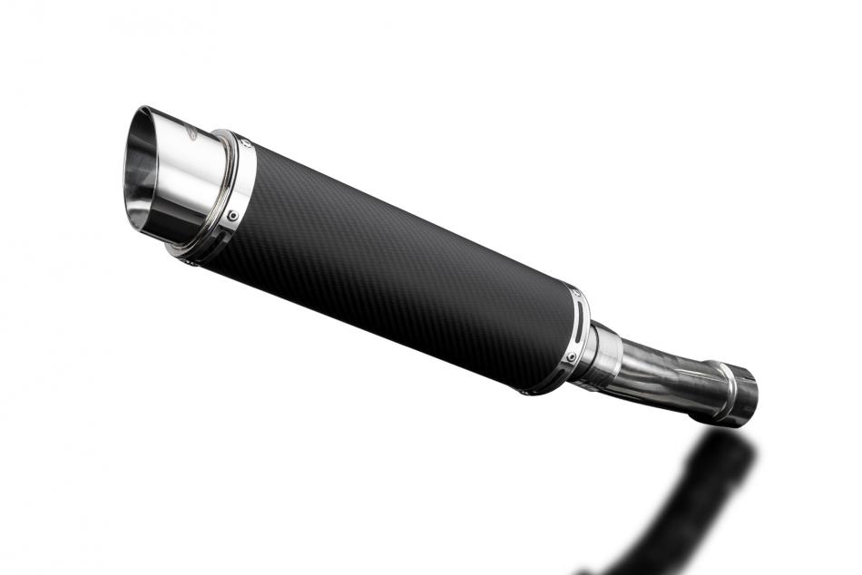 Suzuki GSXR600 SRAD 1996-2000 Echappement KIT-Silencieux 350mm Rond Carbone