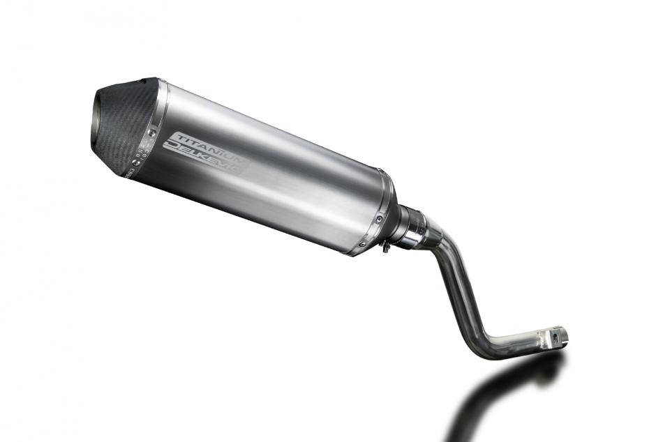 Honda XR125L 2003-2010 Echappement KIT-Silencieux 343mm X-Ovale Titane