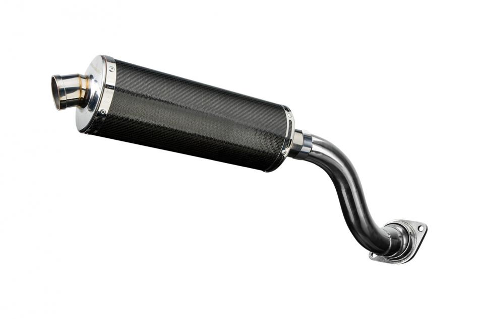 HONDA VFR750 1990-1993 Echappement HAUT Silencieux 350mm Ovale Carbone