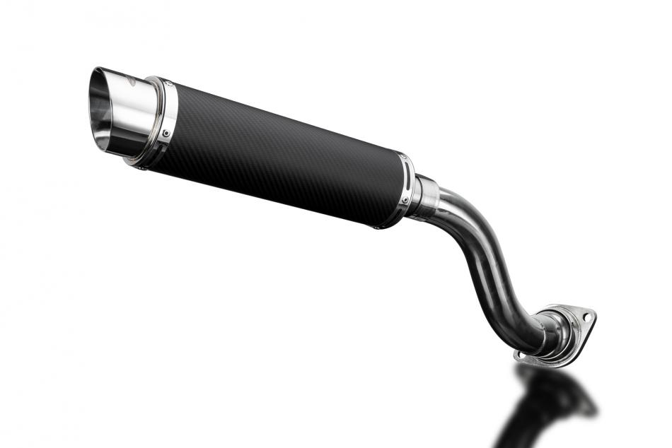 HONDA VFR750 1990-1993 Echappement HAUT Silencieux 350mm Rond Carbone