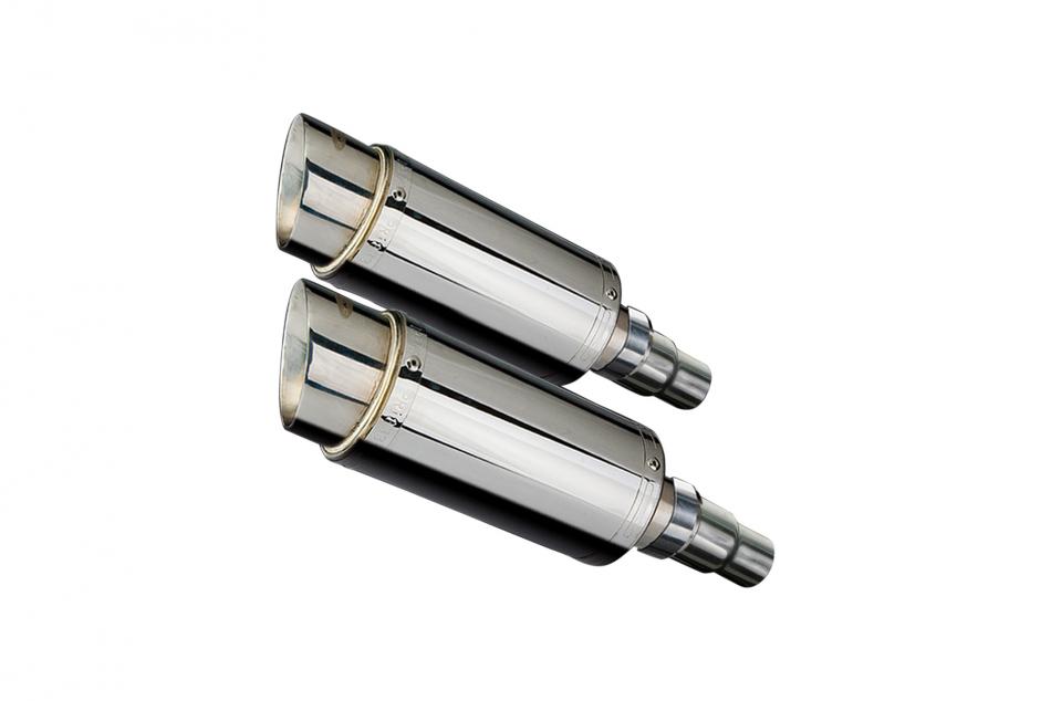 TRIUMPH SPEED TRIPLE 1050 11-14 Echappement Silencieux 200mm Rond Inox PISTE