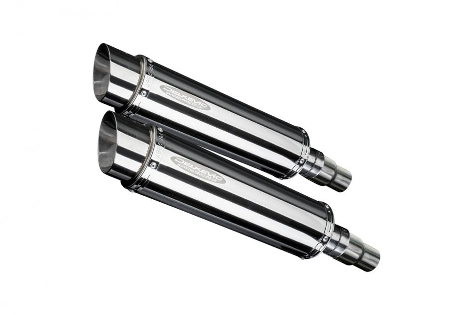 TRIUMPH SPEED TRIPLE 1050 2011-2014 Echappement Silencieux 350mm Rond Inox