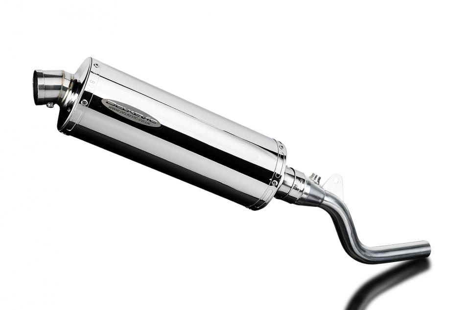 KAWASAKI KLX250 KLX250S 2009-18 Echappement Silencieux 350mm Ovale Inox