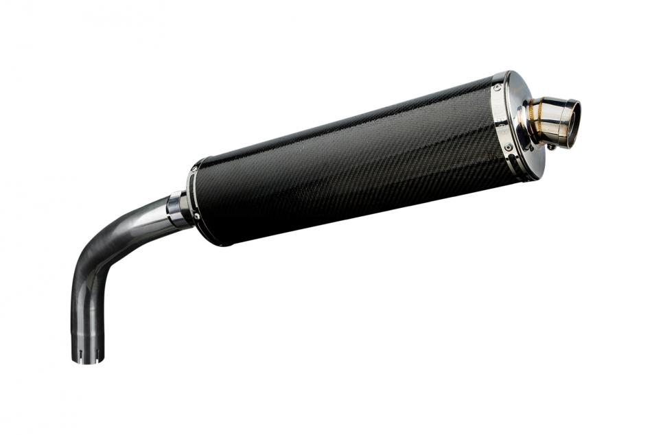 YAMAHA XT1200Z SUPERTENERE 10-17 Echappement Silencieux 450mm Ovale Carbone