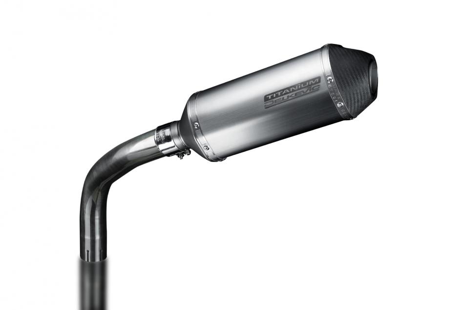 Yamaha XT1200Z Supertenere 10-21 Echappement KIT-Silencieux 260mm X-Ovale Titane