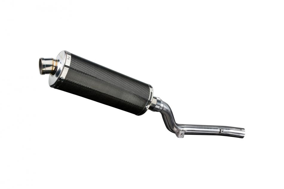 SUZUKI DRZ400S DRZ400SM 2000-2019 Echappement Silencieux 350mm Ovale Carbone