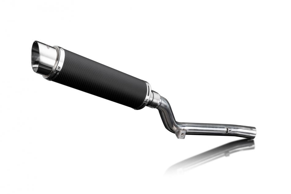 Suzuki DRZ400SM DR-Z400SM Echappement KIT-Silencieux 350mm Rond Carbone