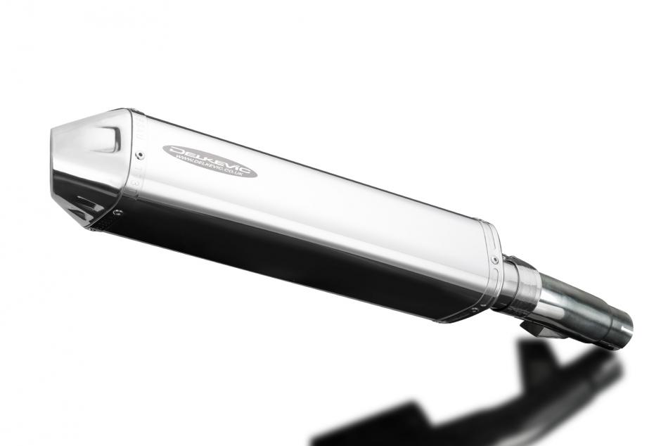 Honda NC750X 2014-2015 Echappement KIT-Silencieux 420mm Tri-Ovale Inox