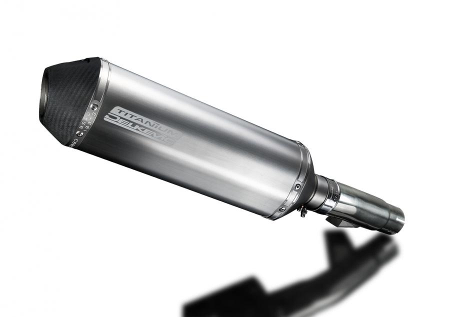 HONDA NC750S NC750X 2014-2017 Echappement Silencieux 343mm X-Ovale Titane