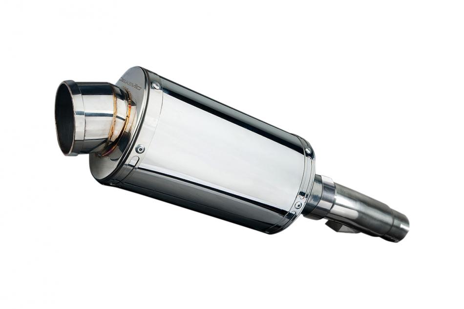 HONDA NC750D INTEGRA 2014-2015 Echappement Silencieux 225mm Ovale Inox PISTE