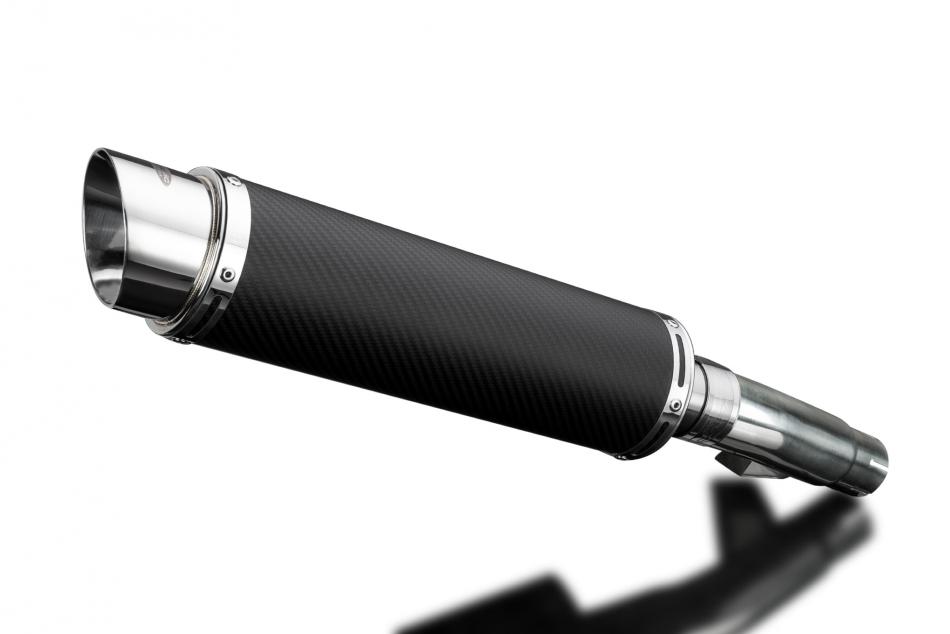 HONDA NC750D INTEGRA 14-15 Echappement Silencieux 350mm Rond Carbone