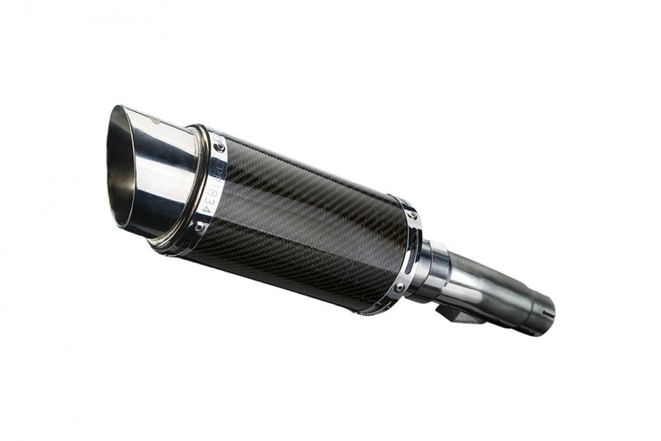 HONDA NC700S NC700D NC700X 12-17 Echappement Silencieux 200mm Rond Carbone PISTE