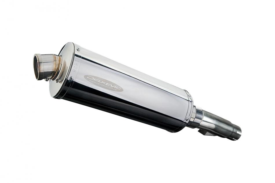 HONDA NC700S/NC700D 2012-2017 KIT-Silencieux 350mm Ovale Inox