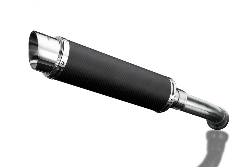 BMW K1200S 2005-2009 Echappement Silencieux 350mm Rond Carbone