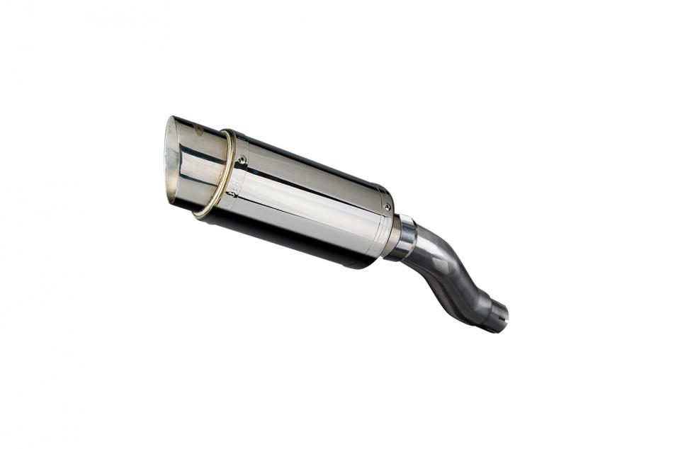 KAWASAKI Z300 2015-2018 Echappement Silencieux 200mm Rond Inox PISTE