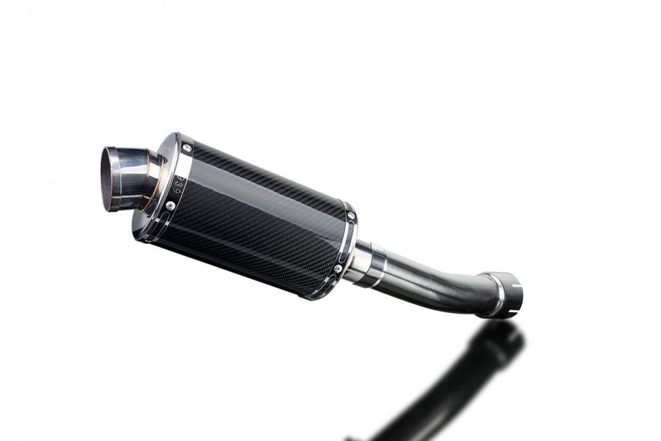 SUZUKI GSX-R600 SRAD 1996-2000 Echappement Silencieux 225mm Ovale Carbone PISTE