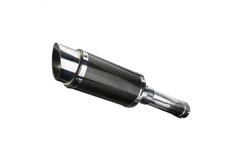 HONDA CB400SF Hyper VTEC Spec 2/3 02-07 Echappement Pot 200mm Rond Carbone PISTE