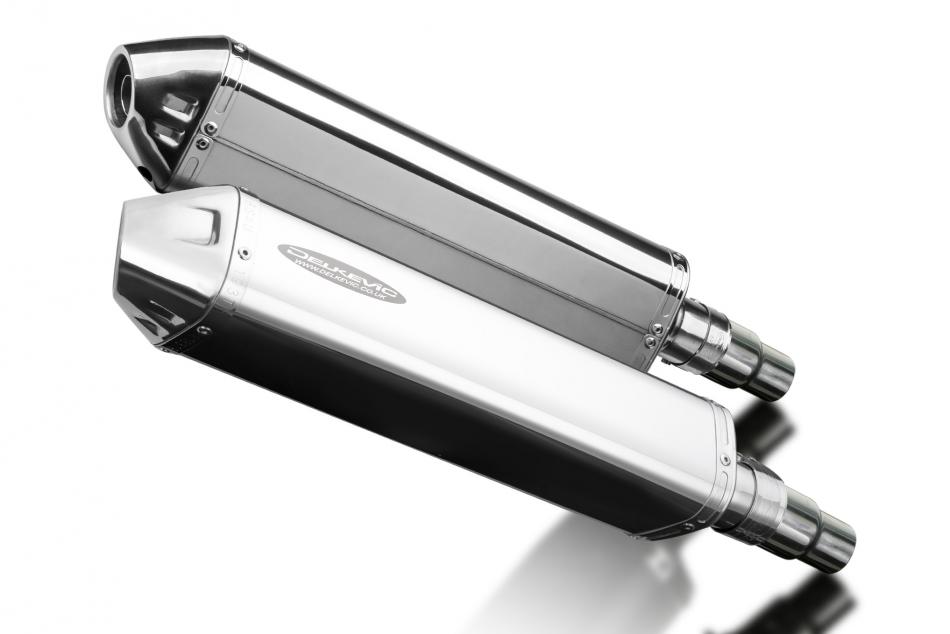 Triumph Speed Triple R 1050 12-16 Echappement KIT-Silencieux 420mm TriOvale Inox