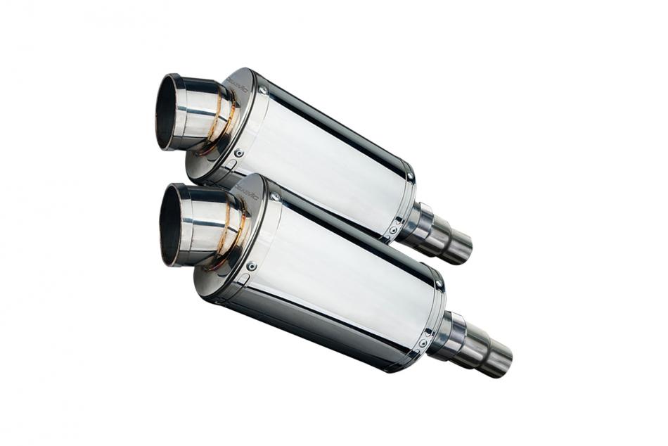 TRIUMPH SPEED TRIPLE R 1050 2012-2016 Echappement Pot 225mm Ovale Inox PISTE