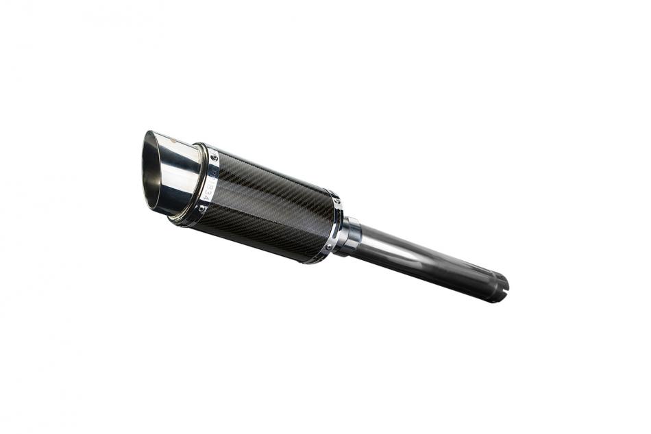 YAMAHA FZR1000 EXUP 89-95 Echappement Silencieux 200mm Rond Carbone PISTE