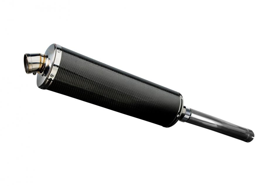 YAMAHA FZR1000 EX-UP 89-95 Echappement Silencieux 450mm Ovale Carbone