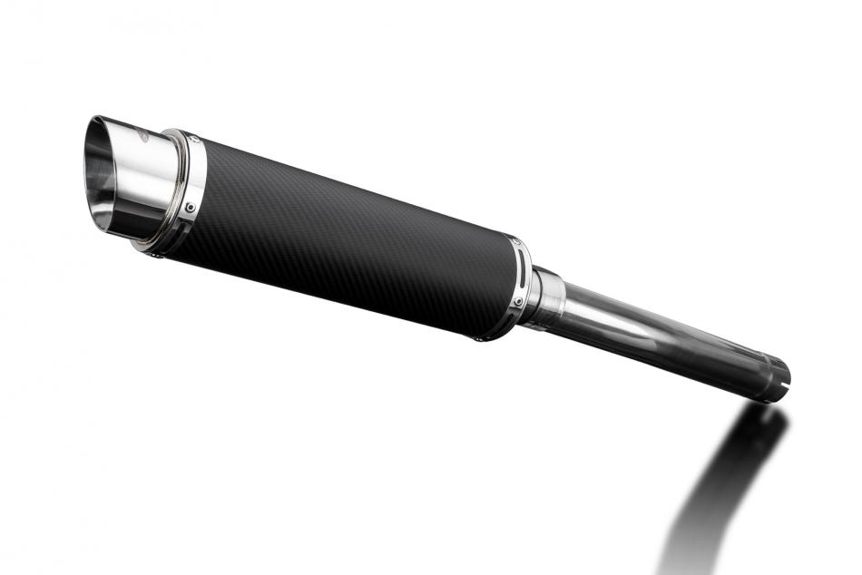 Yamaha FZR1000 EXUP 1989-1995 Echappement KIT-Silencieux 350mm Rond Carbone