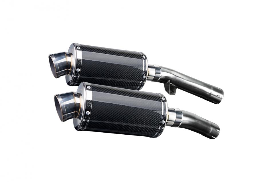 YAMAHA FJ1100 FJ1200 1984-1987 Echappement Silencieux 225mm Ovale Carbone PISTE