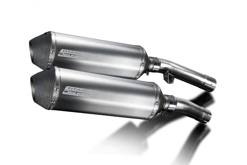 Yamaha FJ1100 FJ1200 1984-1987 Echappement KIT-Silencieux 343mm X-Ovale Titane