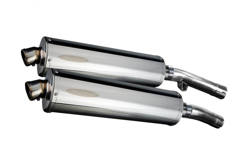 YAMAHA FJ1100 FJ1200 1984-1987 Echappement Silencieux 450mm Ovale Inox