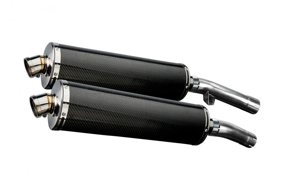 YAMAHA FJ1100 FJ1200 1984-1987 Echappement Silencieux 450mm Ovale Carbone