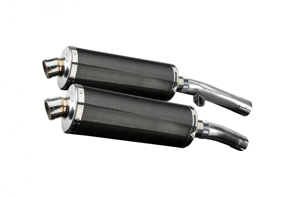 YAMAHA FJ1100 FJ1200 1984-1987 Echappement Silencieux 350mm Ovale Carbone