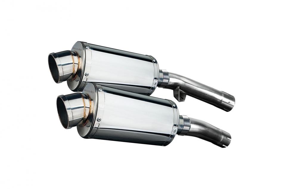 YAMAHA FJ1100 FJ1200 1984-1987 Echappement Silencieux 225mm Ovale Inox PISTE