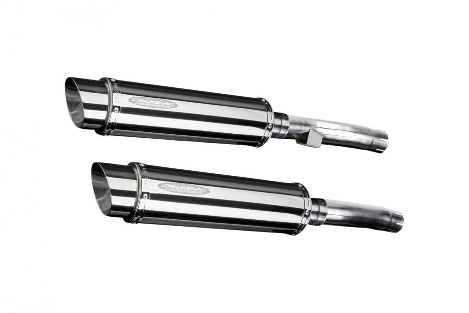 KAWASAKI ZR1100A ZEPHYR 1992-1995 Echappement Silencieux 350mm Rond Inox