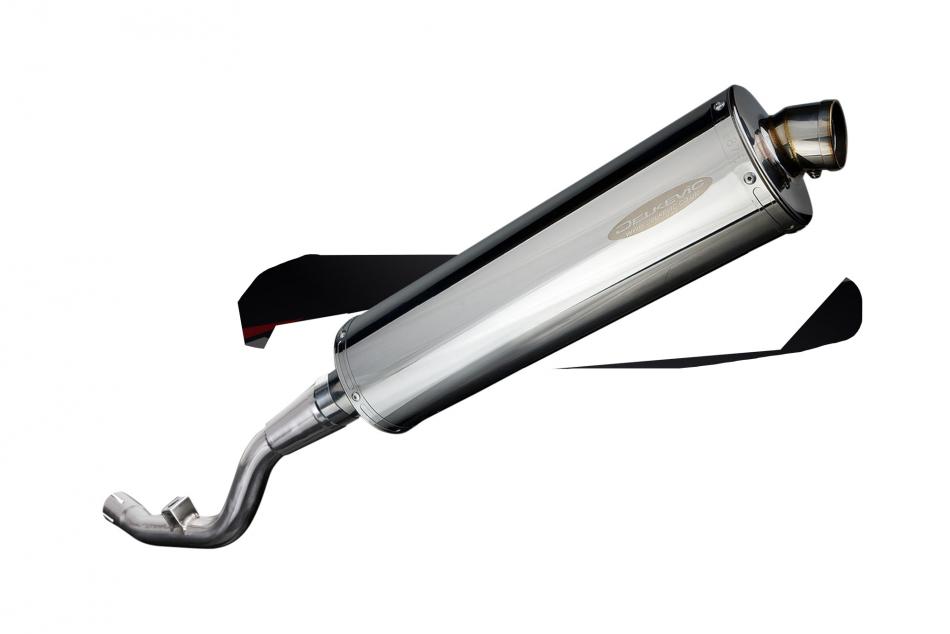 YAMAHA WR125 R 2009-2018 Echappement Silencieux 450mm Ovale Inox