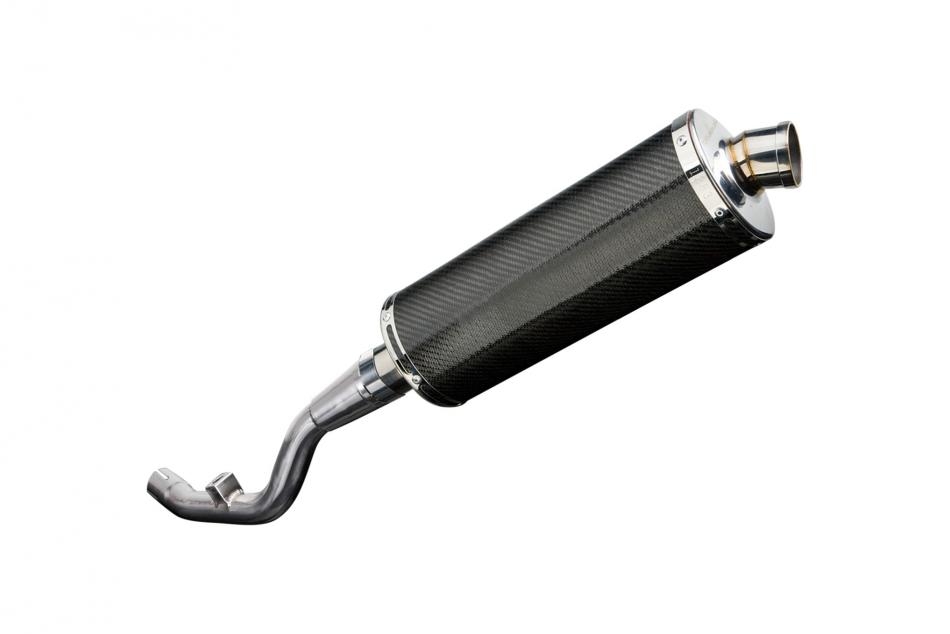 YAMAHA WR125 R 2009-2018 Echappement Silencieux 350mm Ovale Carbone
