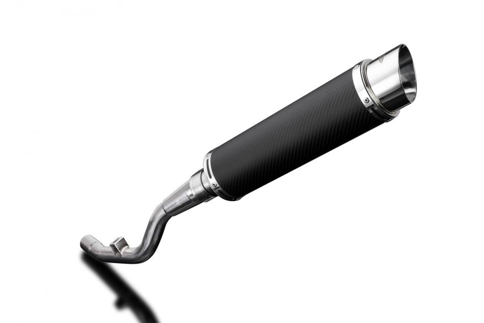 YAMAHA WR125 R 2009-2018 Echappement Silencieux 350mm Rond Carbone