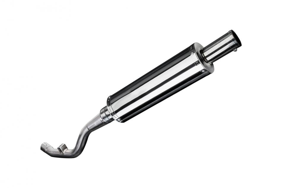 YAMAHA WR125 R 2009-2018 Echappement Silencieux 350mm Rond Saucisson Inox