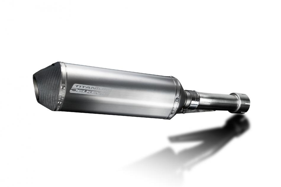 Honda GB400F F2 TT H3 NC20 85-89 Echappement KIT-Silencieux 343mm X-Ovale Titane