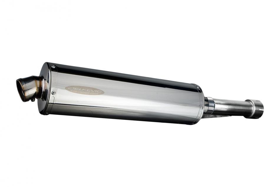 HONDA GB400F-F2-TT H3 NC20 1985-1989 Echappement Silencieux 450mm Ovale Inox