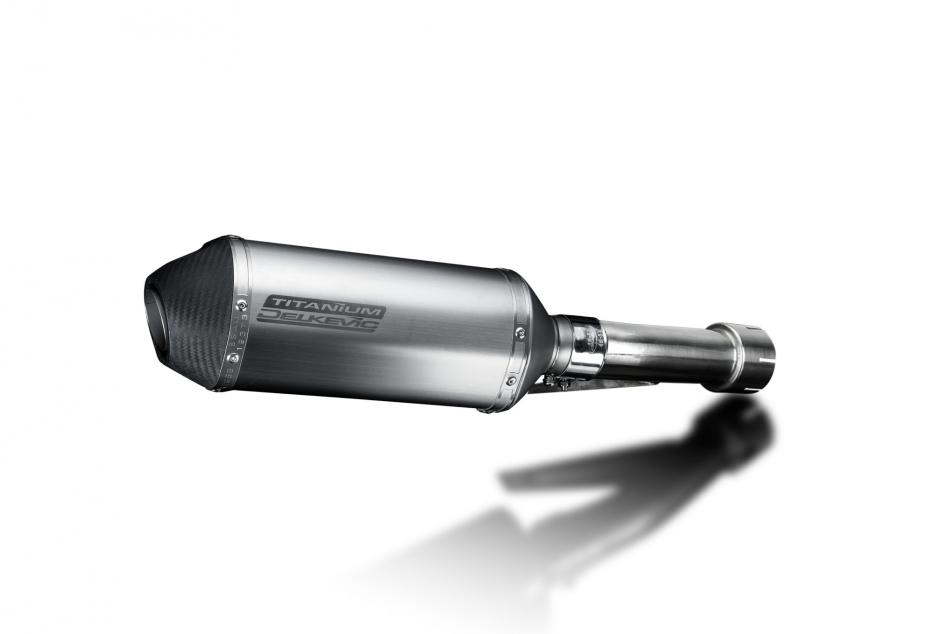 Honda GB500F GB500TT 1985-1987 Echappement KIT-Silencieux 260mm X-Ovale Titane