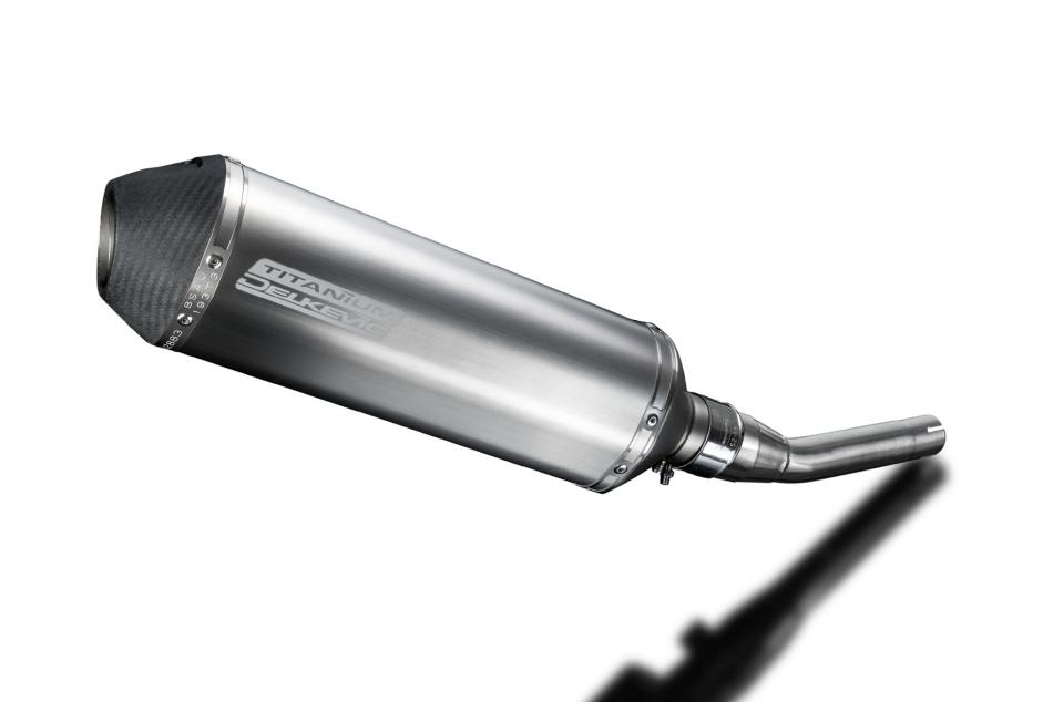 Yamaha YP250R 2013-2016 Delkevic Echappement KIT-Silencieux 343mm X-Ovale Titane