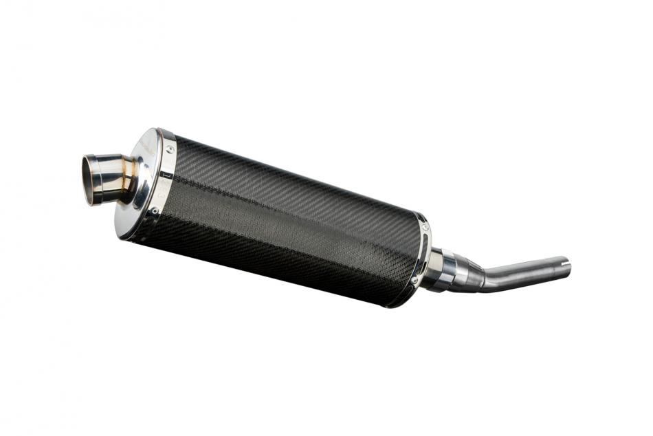 Yamaha YP250R 2013-2016 Delkevic Echappement KIT-Silencieux 350mm Ovale Carbone