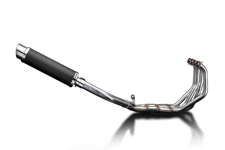 HONDA CBR900RR FIREBLADE 1992-1999 Echappement Complet 4-1 Pot350mm Rond Carbone